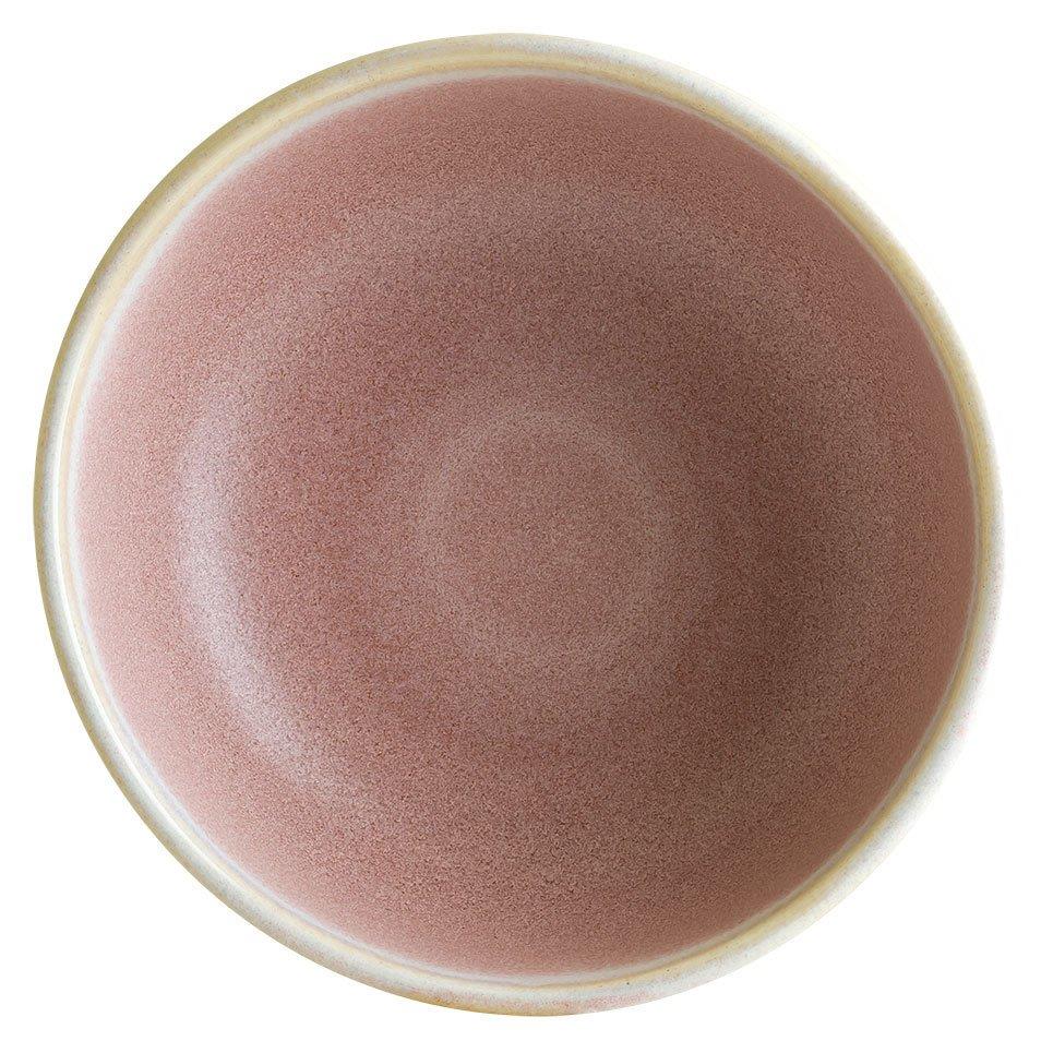 Pink Pott Bowl Porselen Çukur Tabak