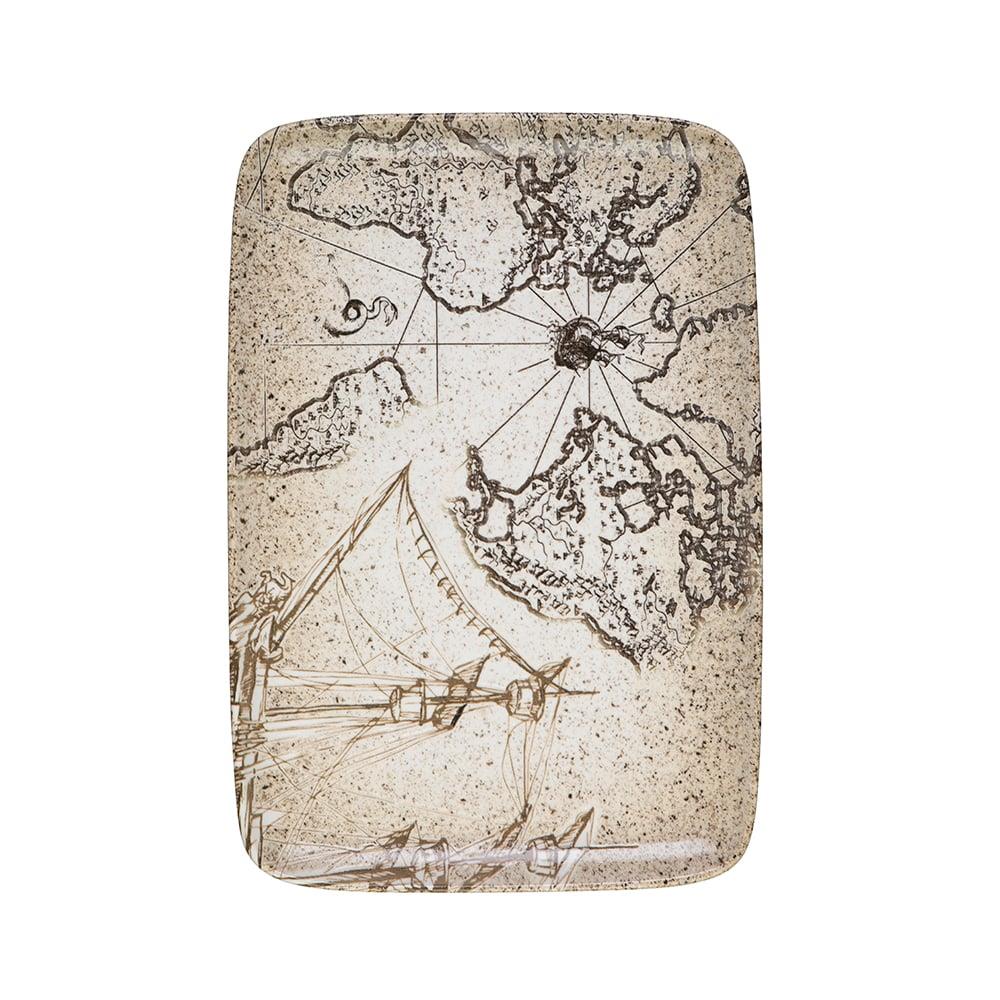 Piri Quadro Dikdörtgen Tabak 37 cm (33 * 23) 
