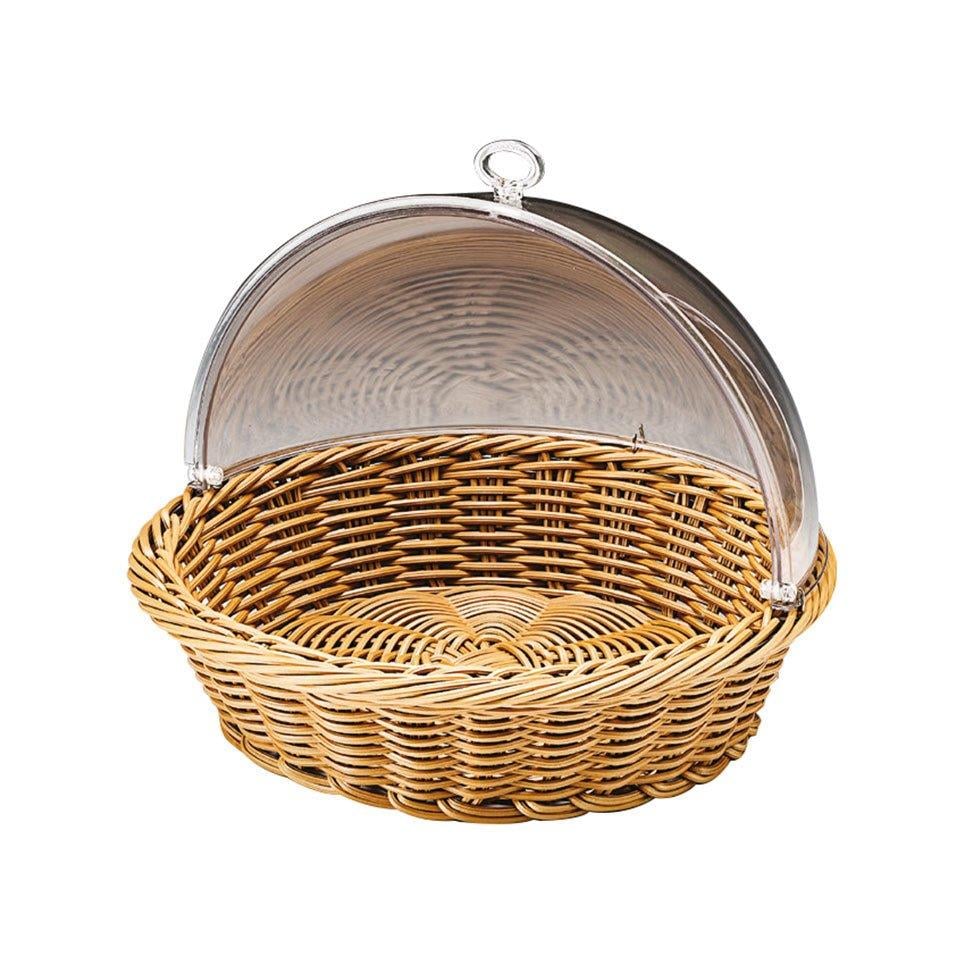 Polikarbonat Rolltop Kapaklı Sepet