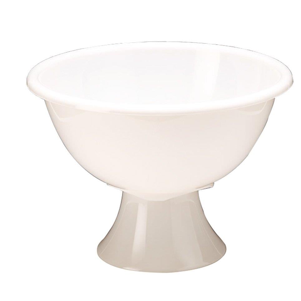 Polikarbonat Teşhir Kase Beyaz