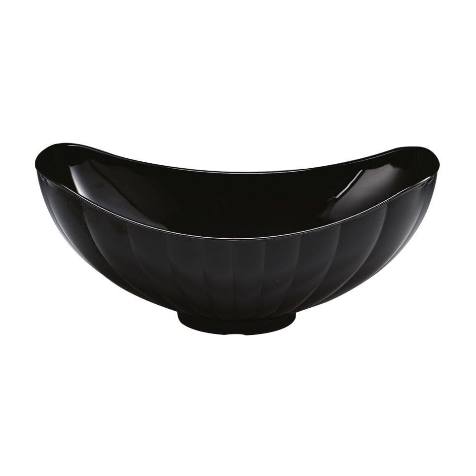 Polikarbonat Teşhir Kase Siyah