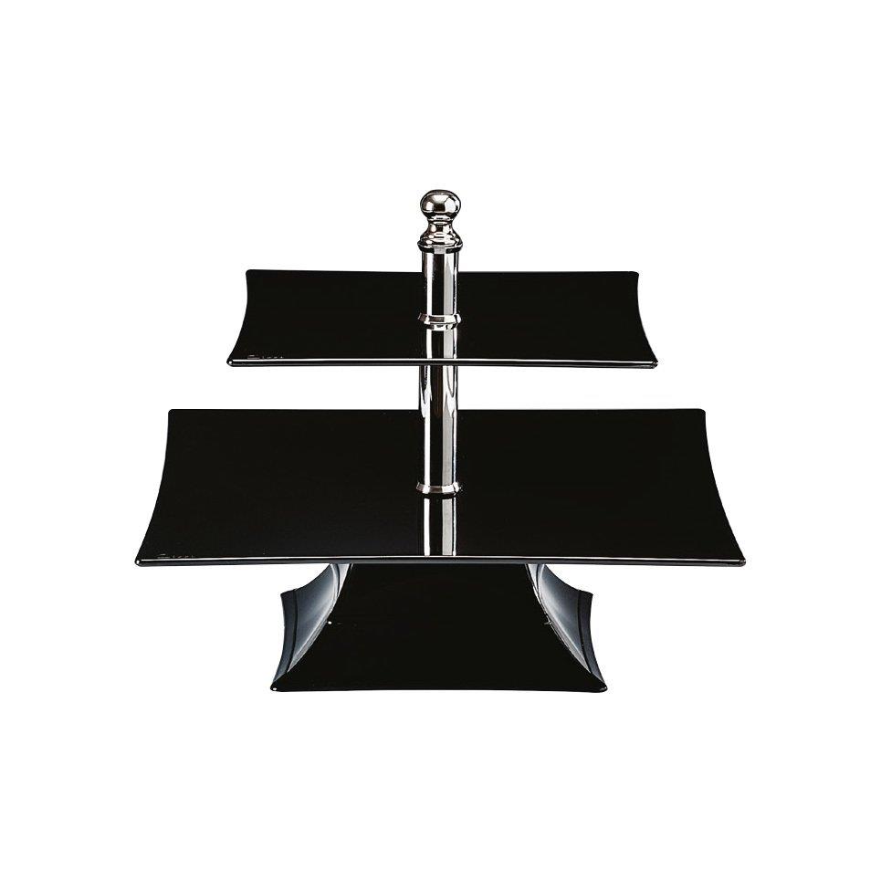 Polikarbonat Teşhir Standı Siyah