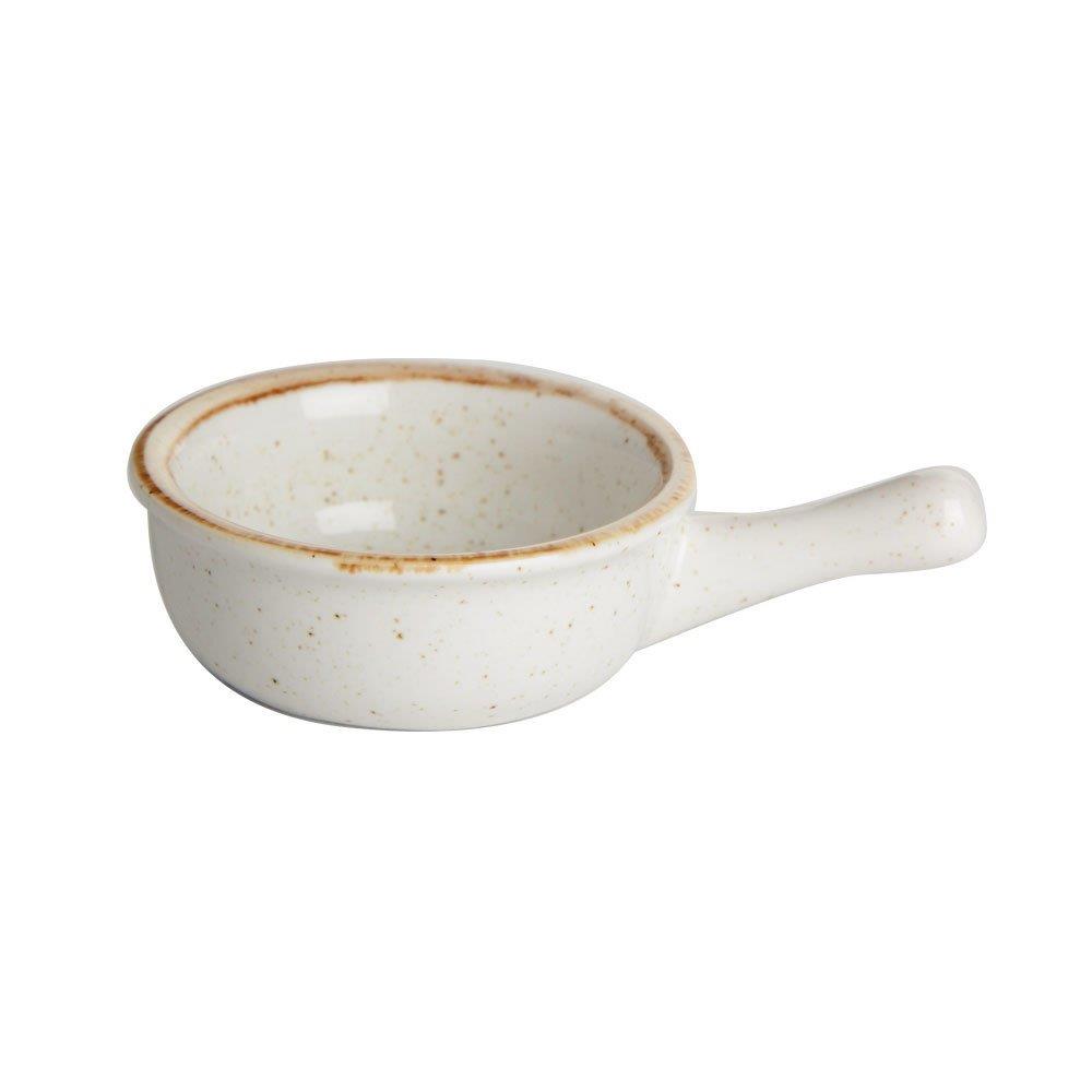 Porselen Bej Mini Kase