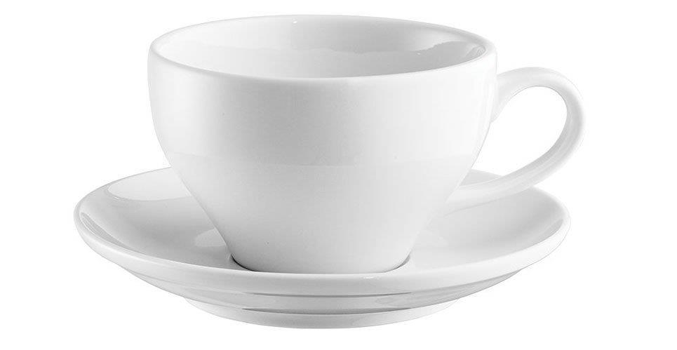 Porselen Cappucino Fincanı ve Tabağı