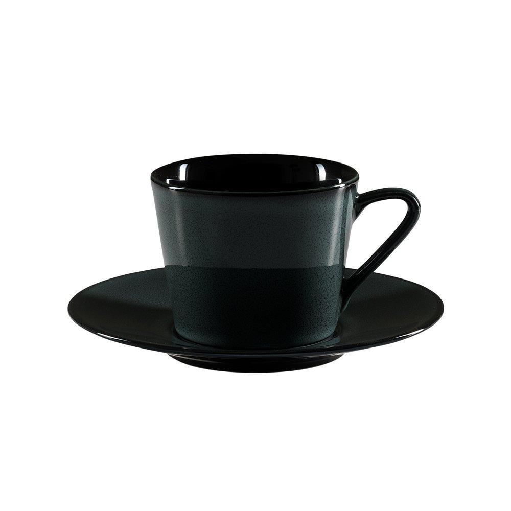 Porselen Çay Fincanı ve Tabağı