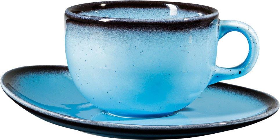 Porselen Çay Fincanı ve Tabağı