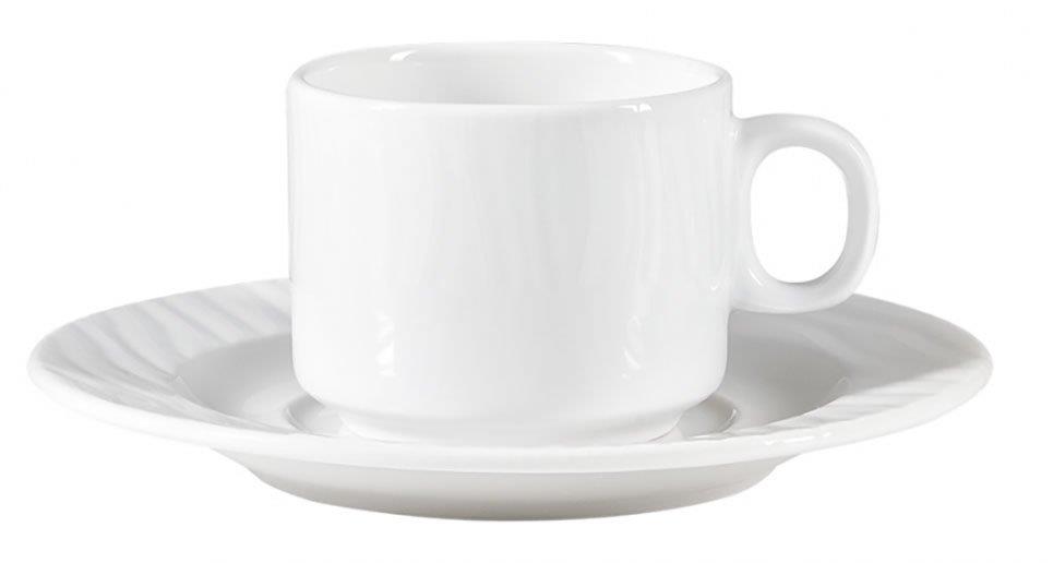 Porselen Çay Fincanı ve Tabağı