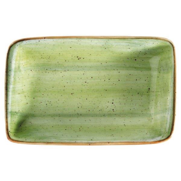 Porselen Dikdörtgen Kayık Tabak