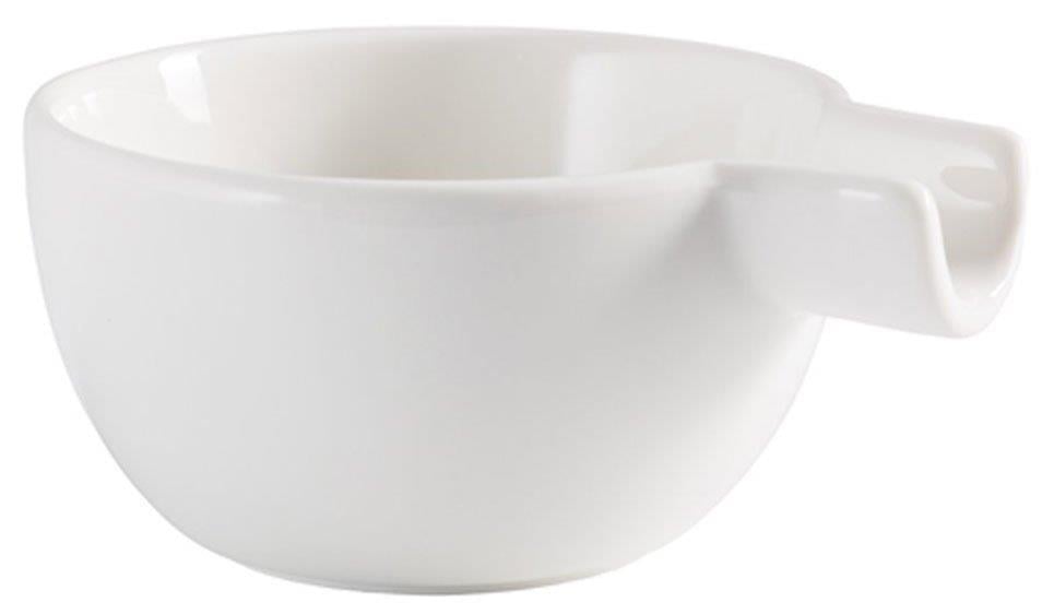 Porselen Minimal Kaşık Beyaz