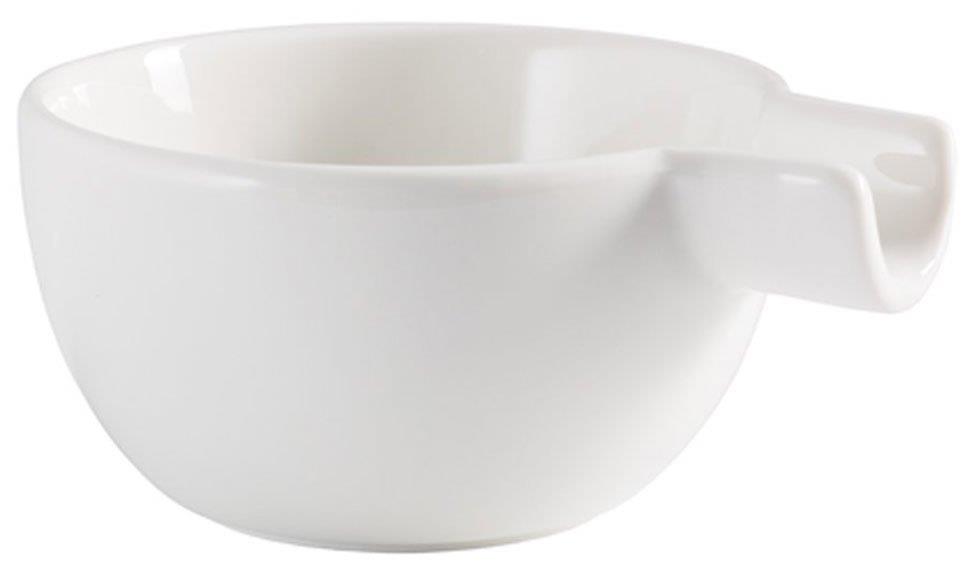 Porselen Minimal Kaşık Beyaz