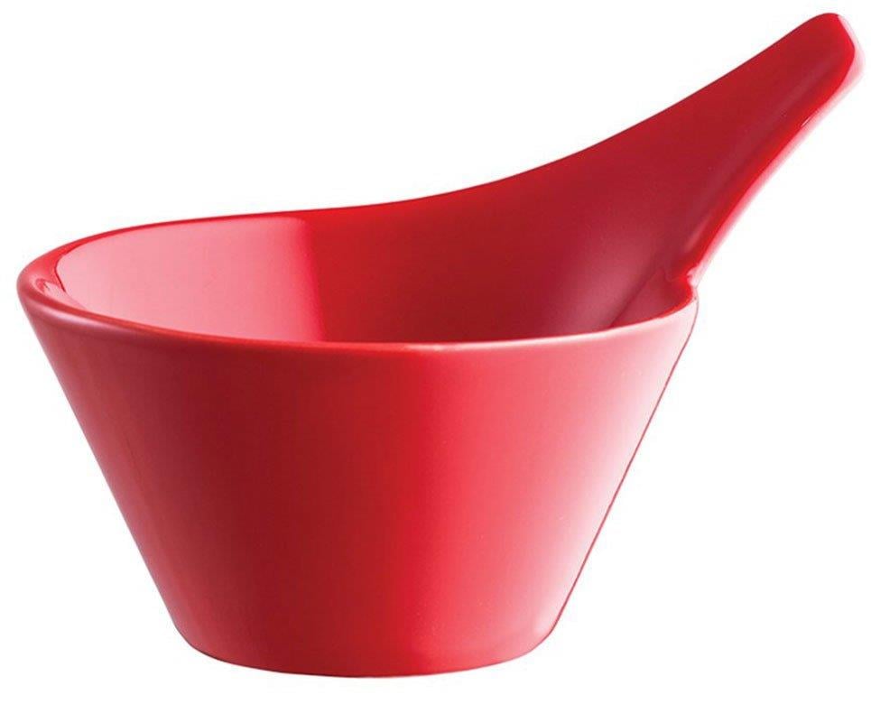 Porselen Minimal Kaşık Kırmızı