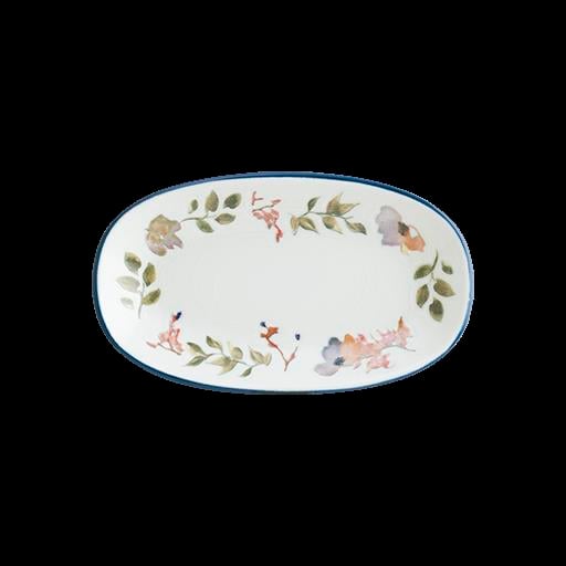 Porselen Oval Kayık Tabak