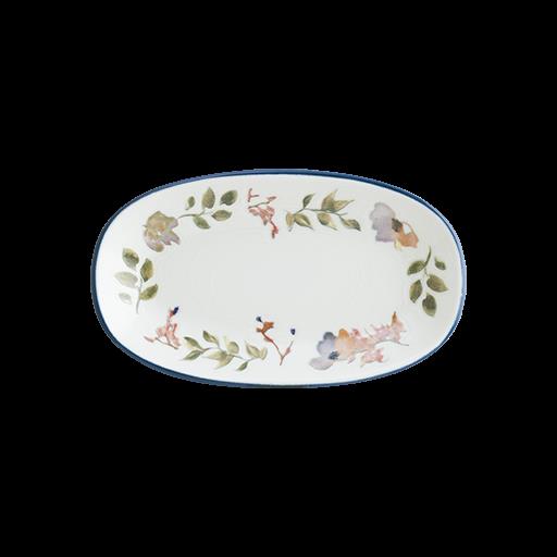 Porselen Oval Kayık Tabak