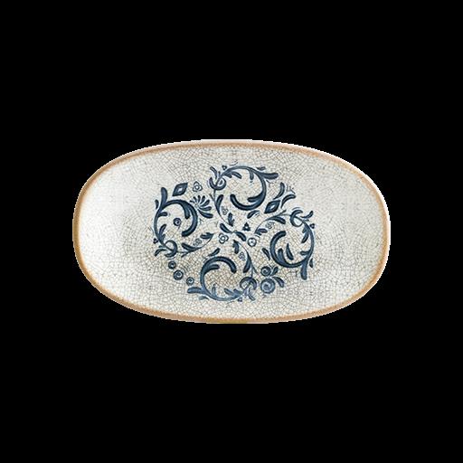 Porselen Oval Tabak