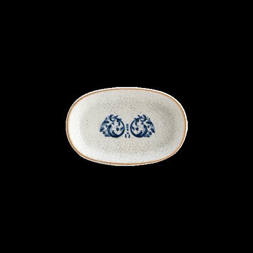 Porselen Oval Tabak