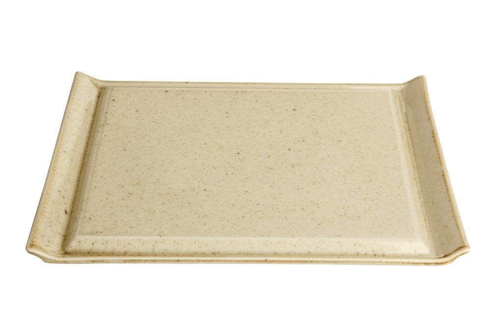 Porselen Sarı Biftek Tabağı