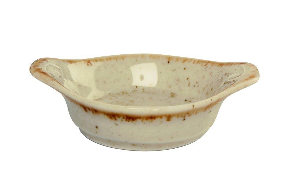 Porselen Sarı Mini Tabak