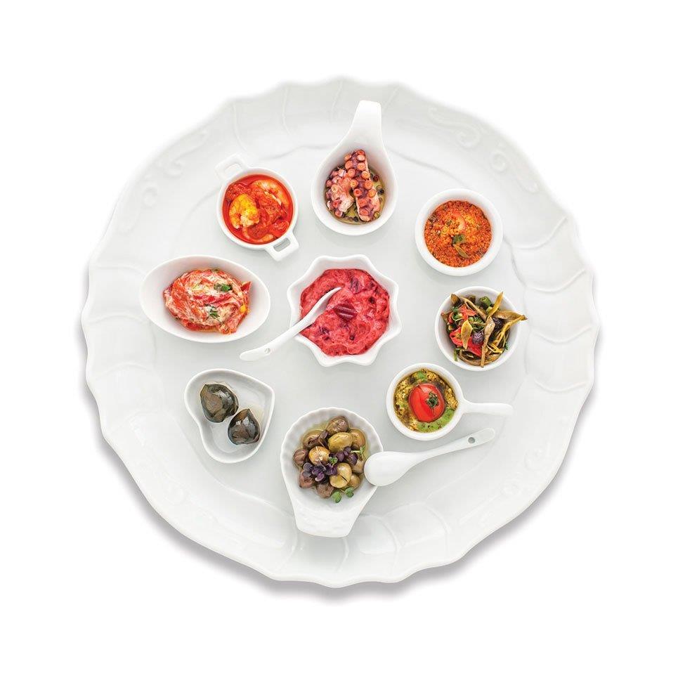 Porselen Servis Tabağı