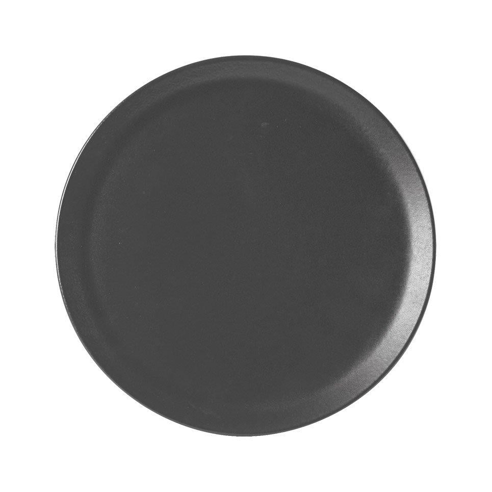Porselen Siyah Pizza tabağı