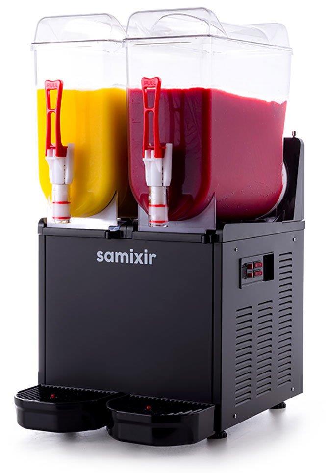 Slush Twin Meyve Suyu Dispenseri İki Bölmeli