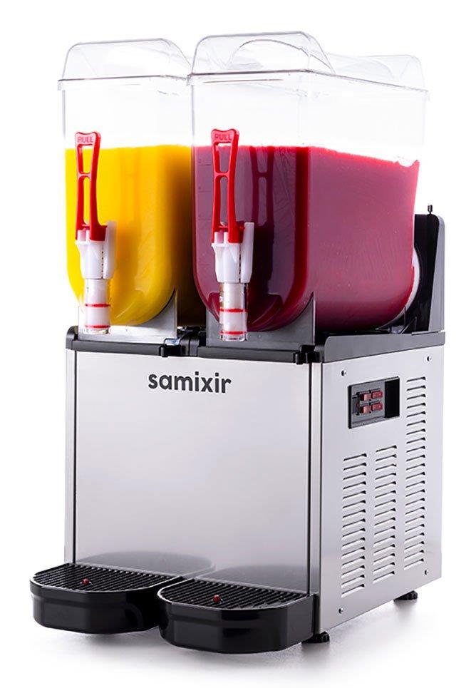 Slush Twin Meyve Suyu Dispenseri İki Bölmeli