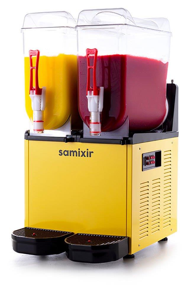 Slush Twin Meyve Suyu Dispenseri İki Bölmeli