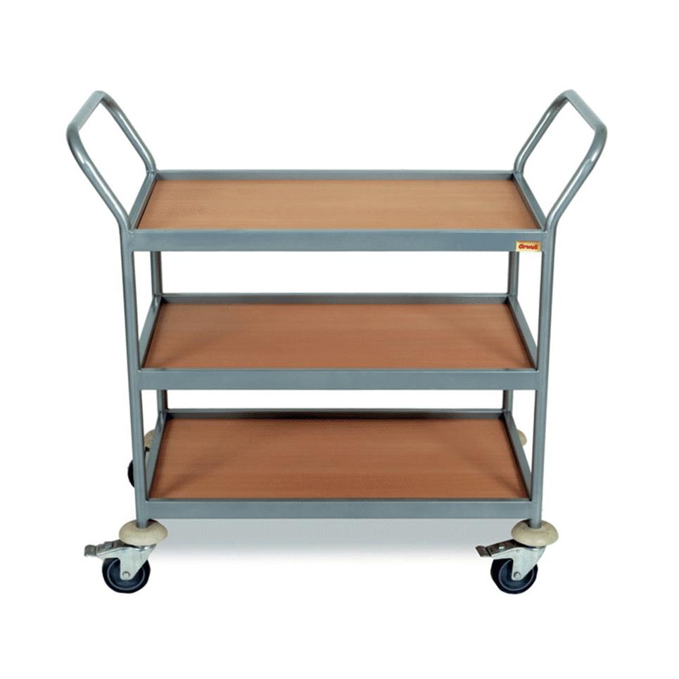 Üç Raflı Servis Arabası