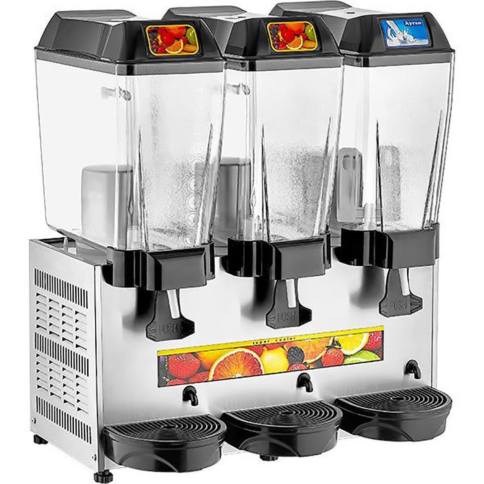 Üçlü Şerbet+Şerbet+Ayran Soğutucu 20+20+20 Litre