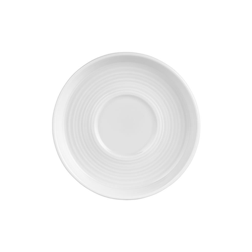 White Helix Smooth Çay Fincan Tabağı 15 cm