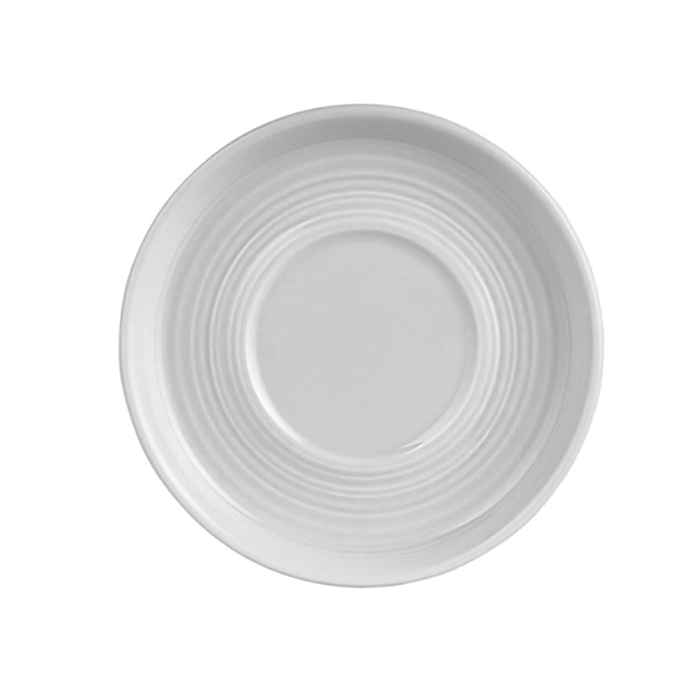 White Helix Smooth Kapuçino Fincan Tabağı 15 cm