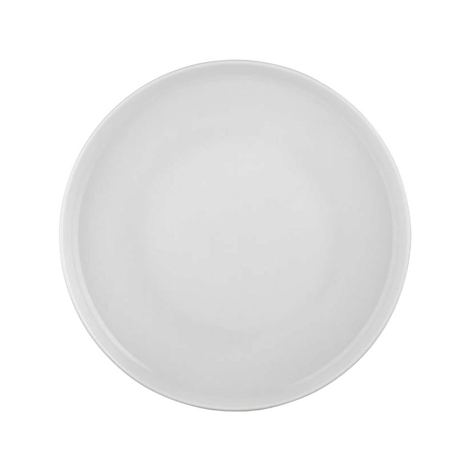 White Smooth 22 cm Düz Tabak