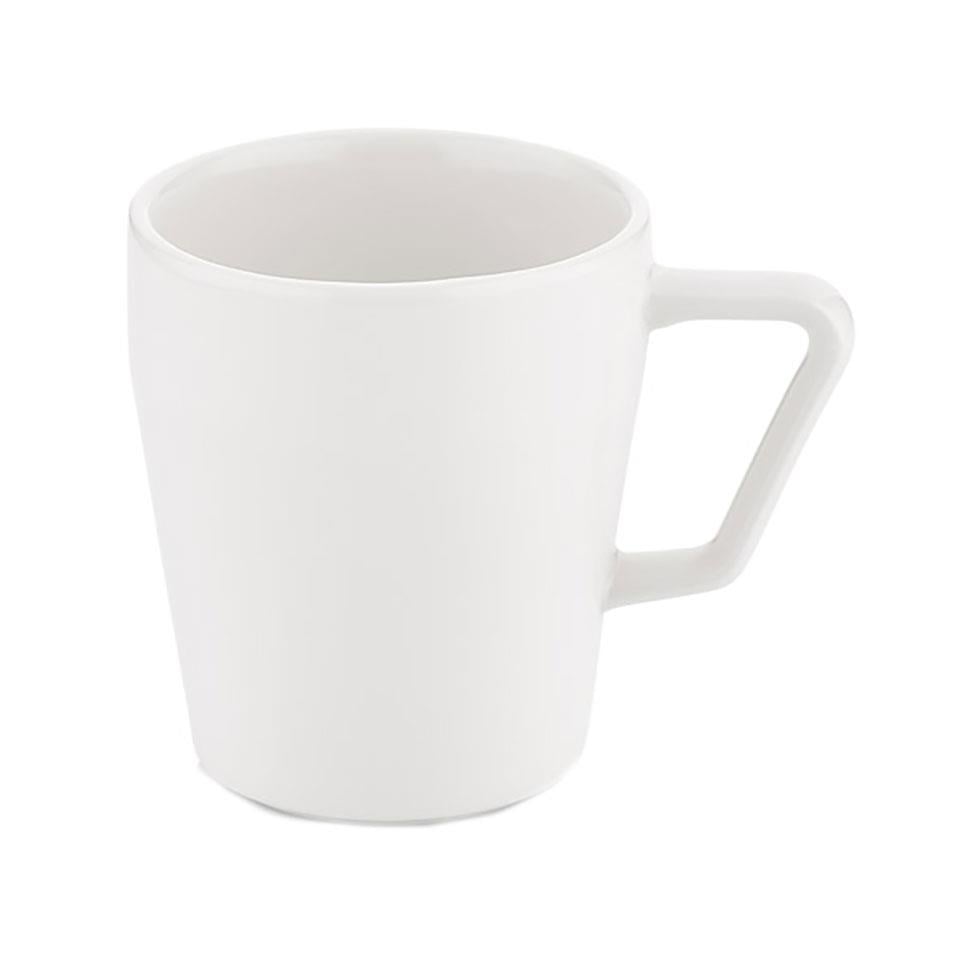 White Smooth Mug Kupa 330 cc