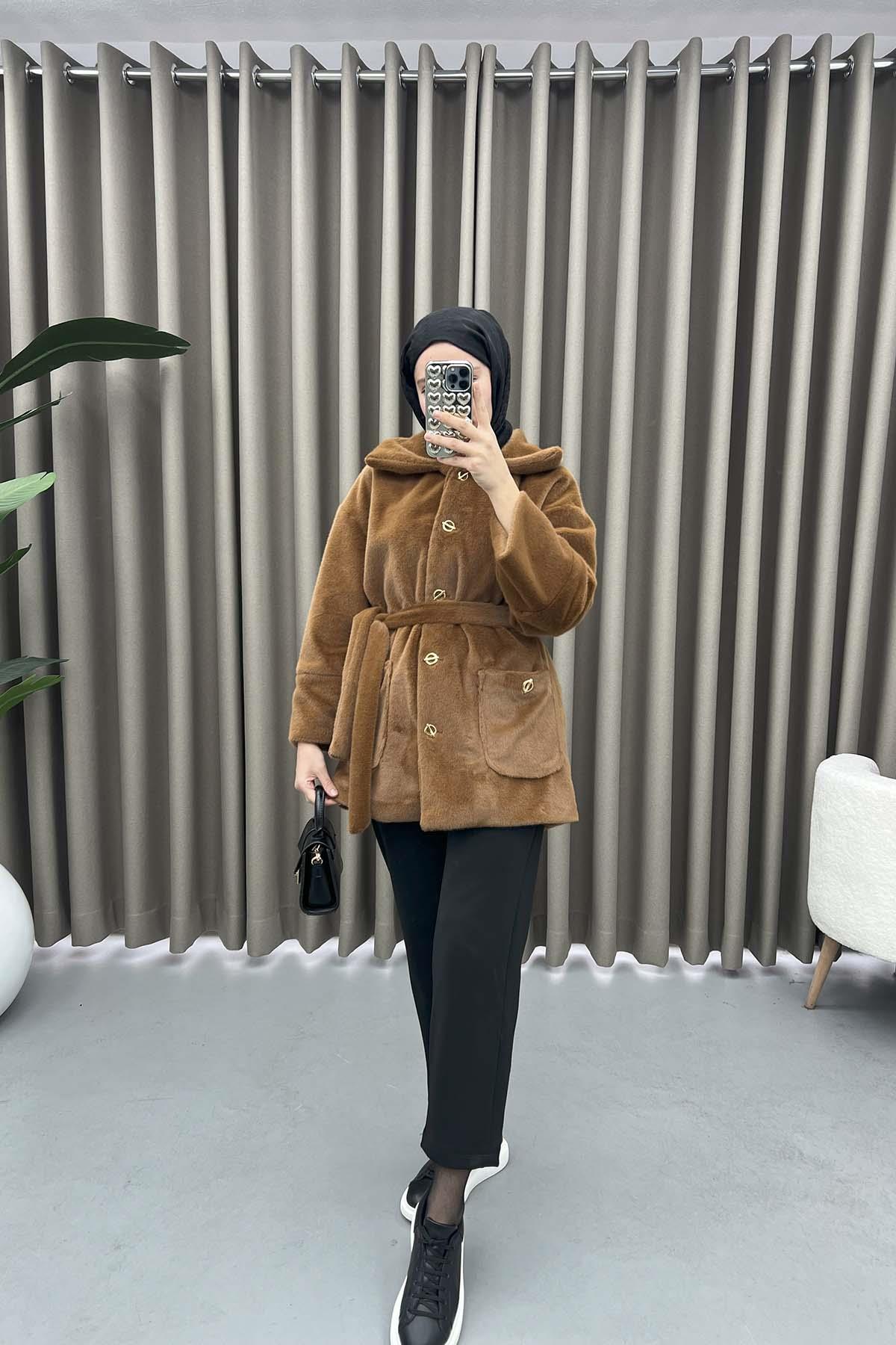 Kuşaklı Peluş Kaban Taba