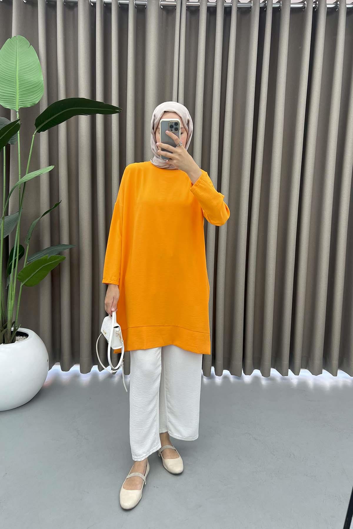 Oversize Tunik Turuncu