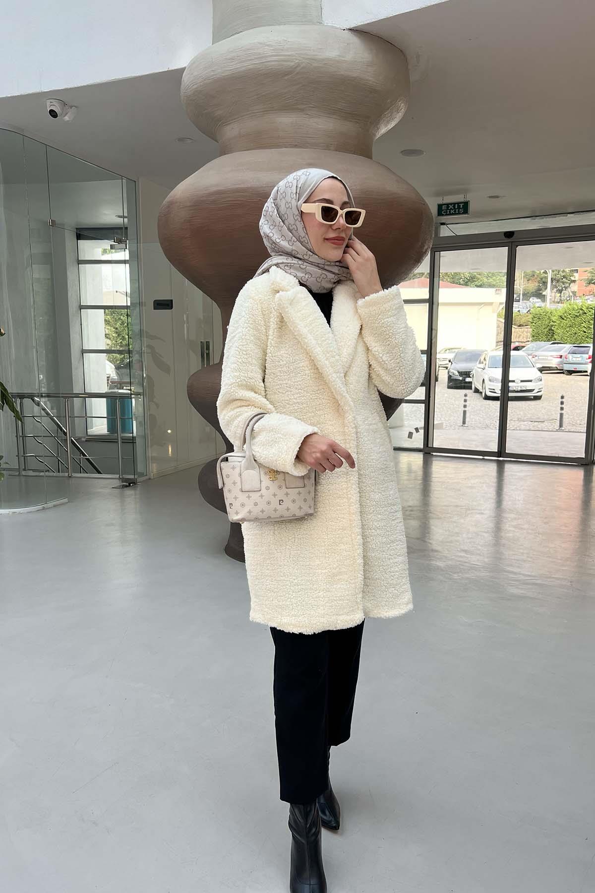 Peluş Kaban Ekru
