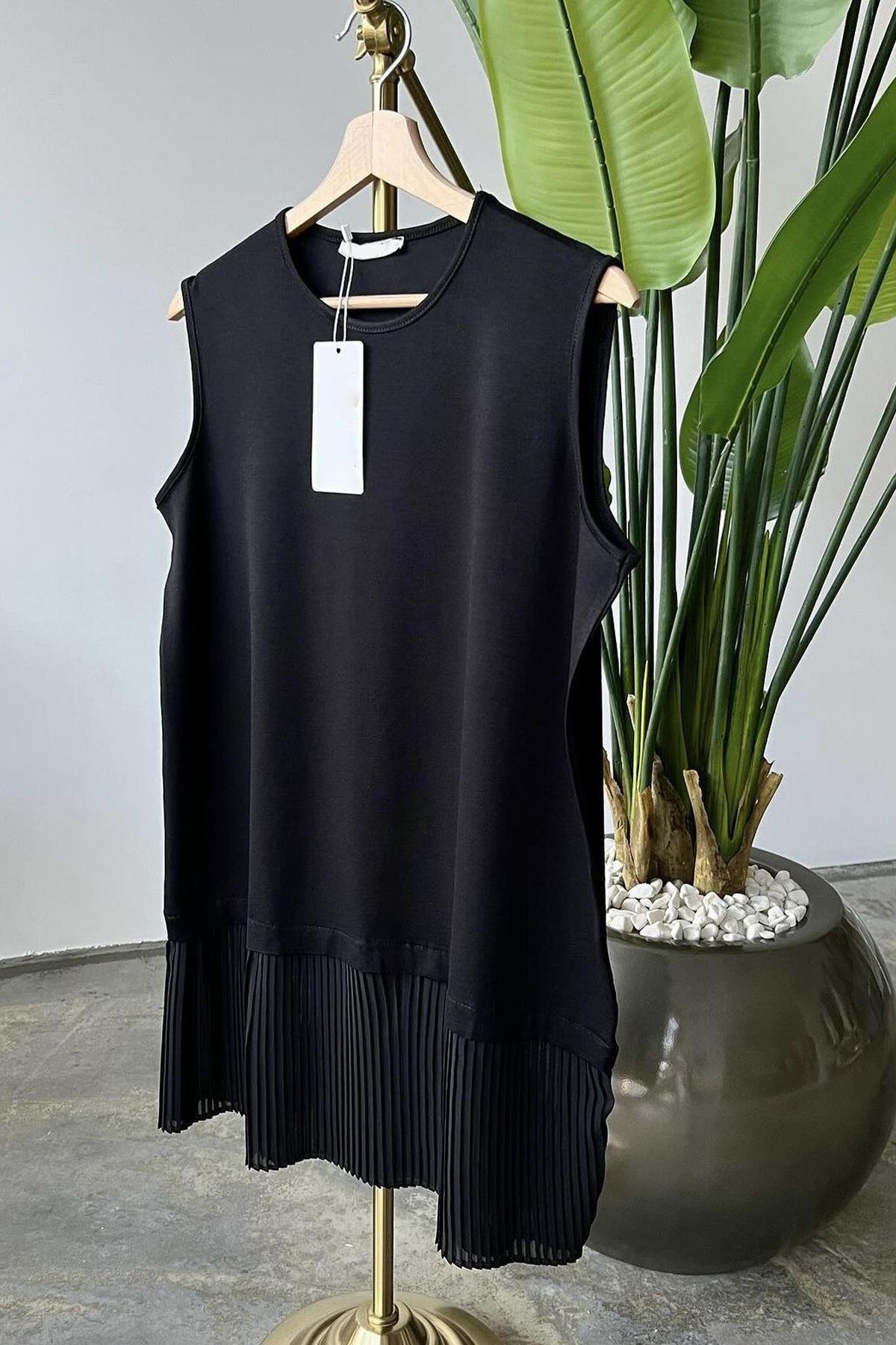 Piliseli İçlik Siyah