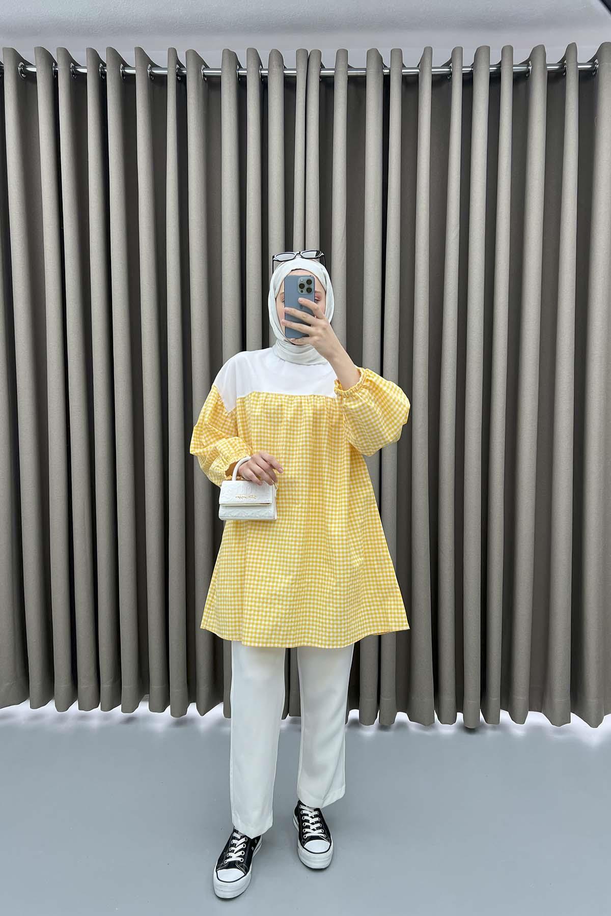 Pötikare Tunik Sarı