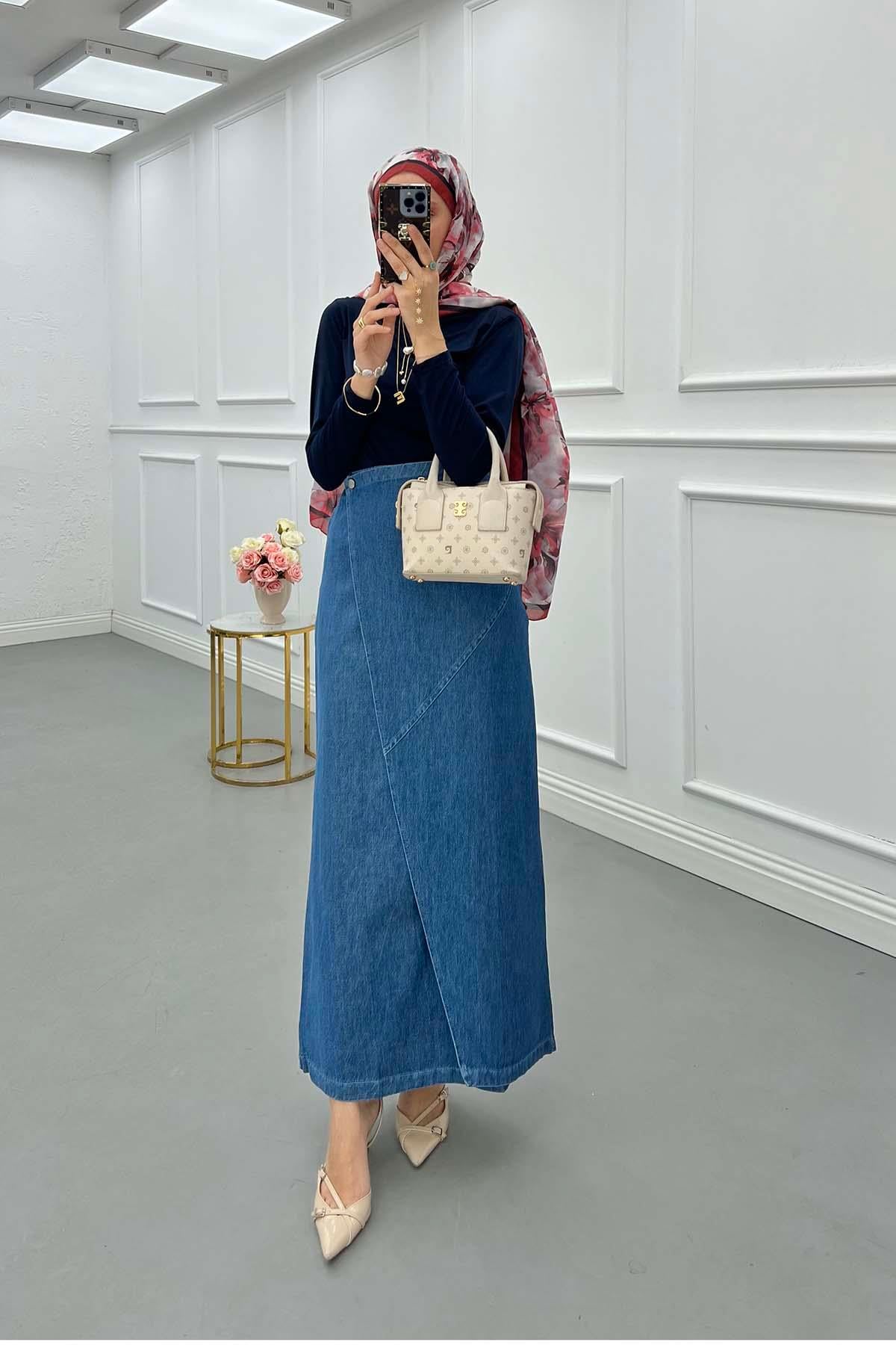 Anvelop Kot Etek Mavi