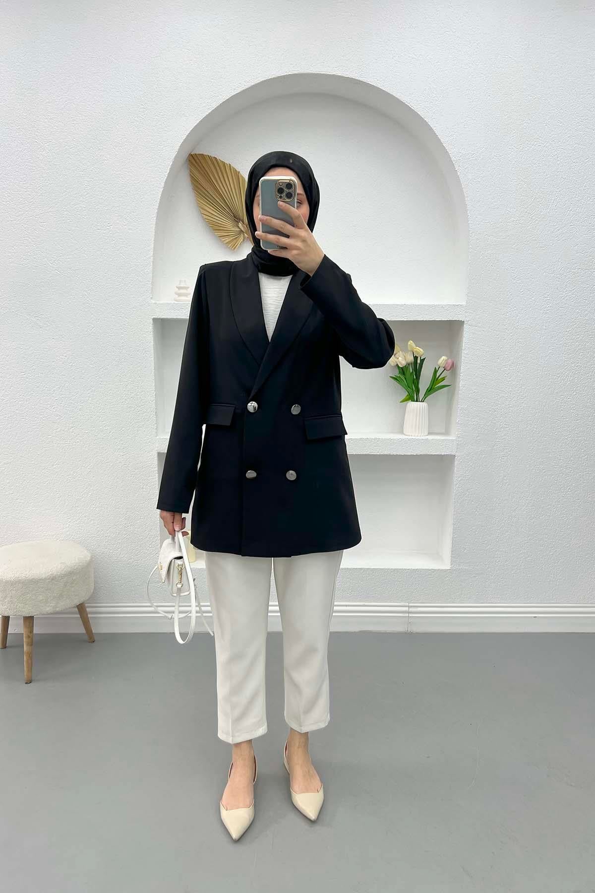 Blazer Ceket Siyah