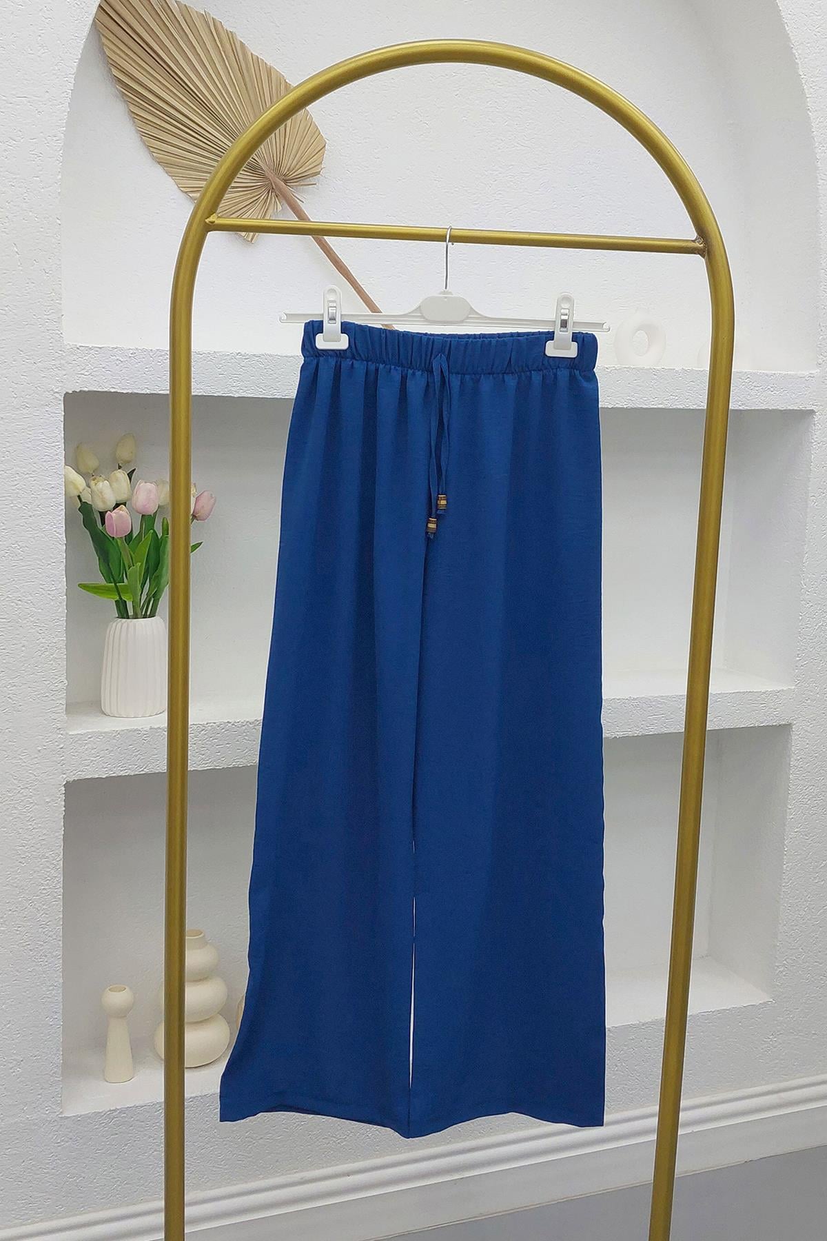 Bol Paça Pantolon İndigo