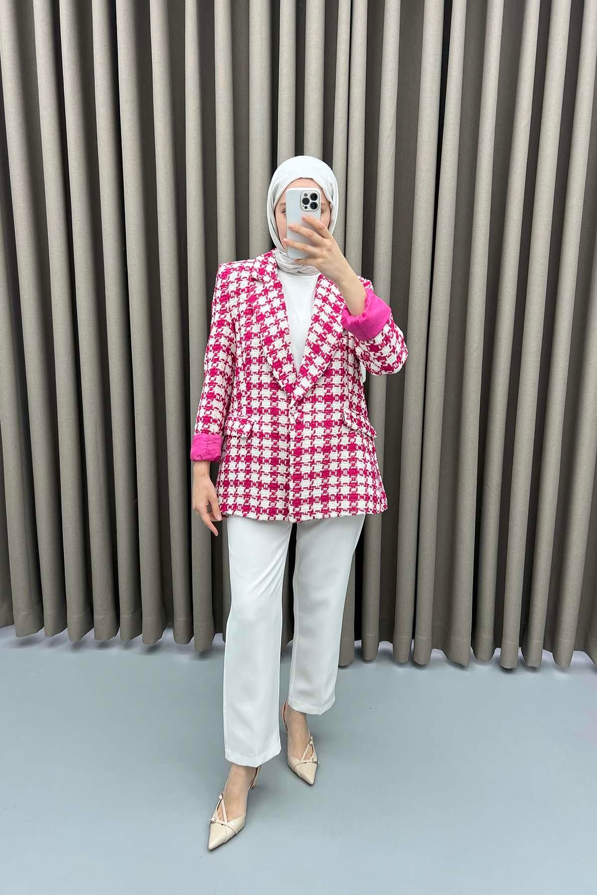 Chanel Ceket Pembe