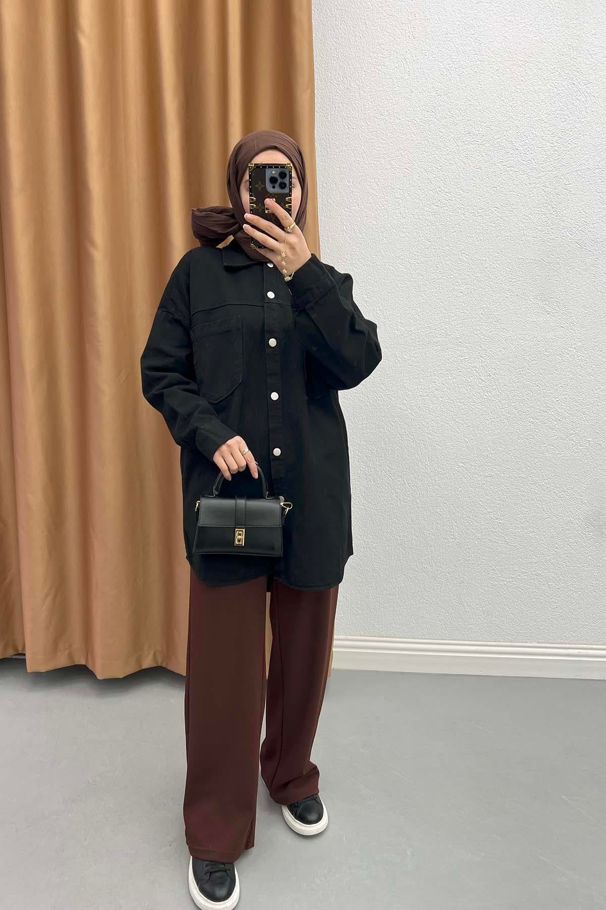 Kot Ceket Siyah