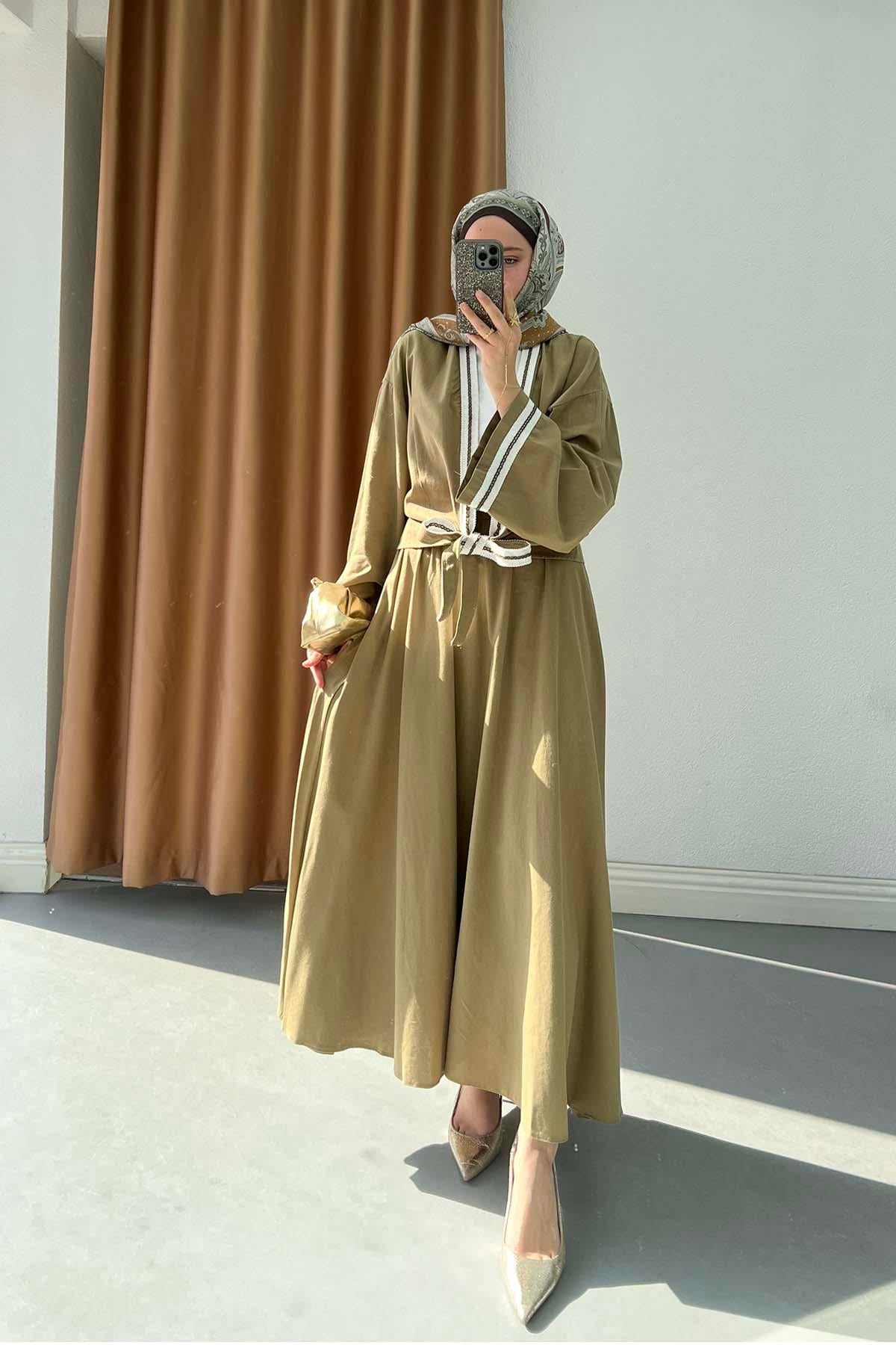 Marin Stil İçlikli Takım Haki