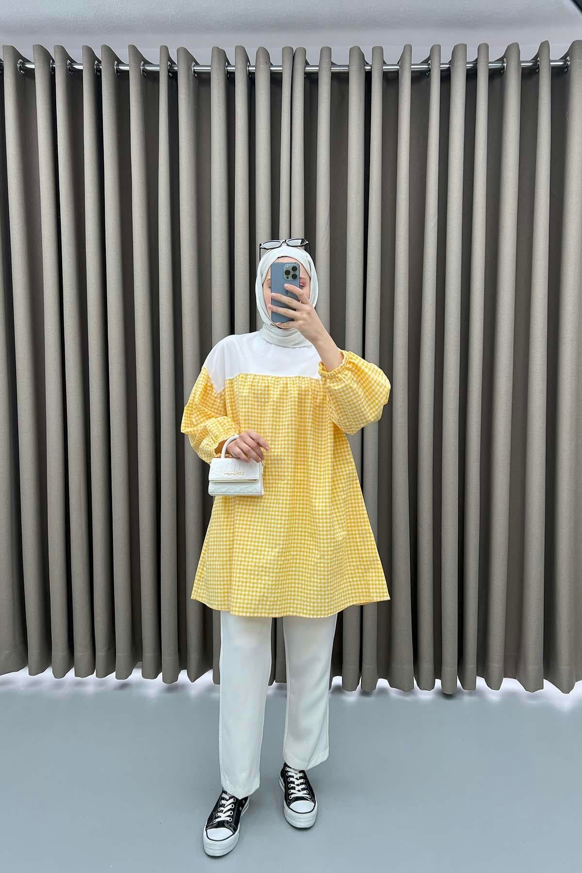 Pötikare Tunik Sarı