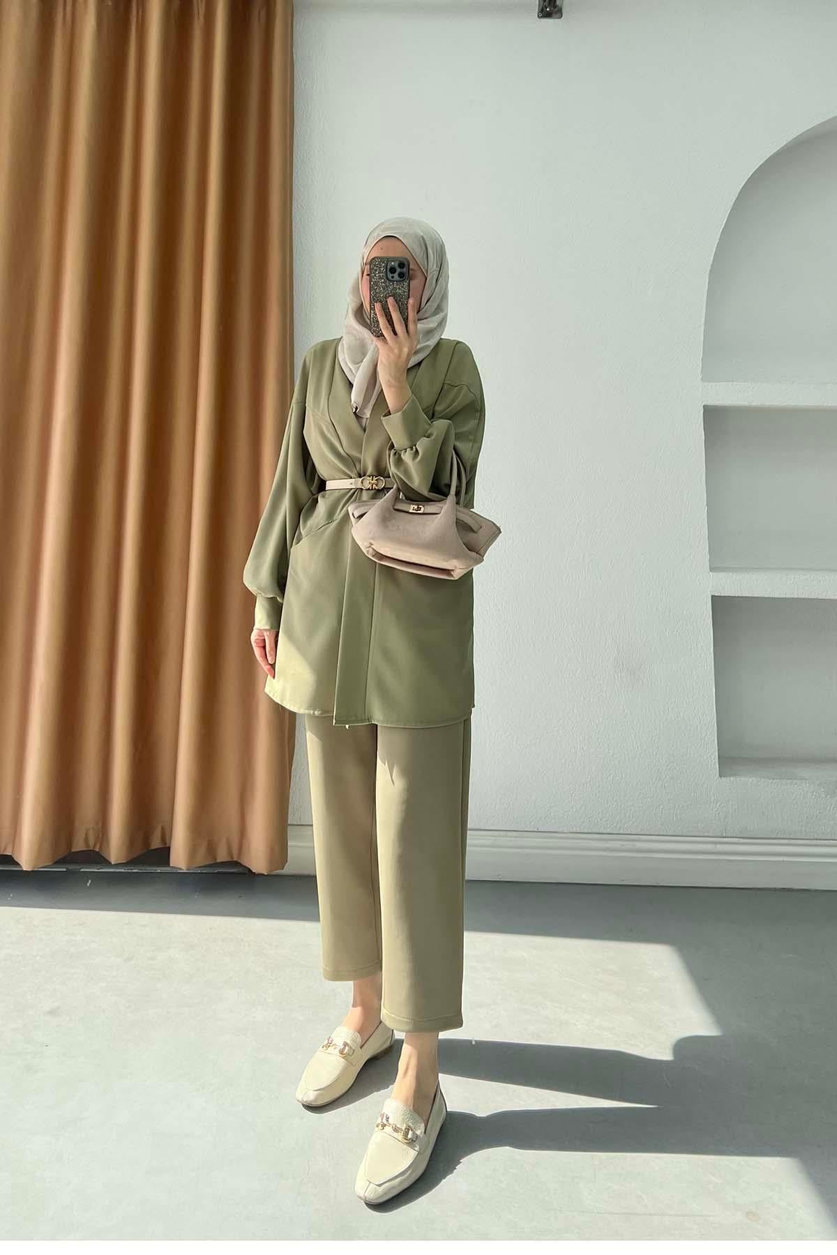 Torba Cepli Yarasa Kol Kimono Vizon