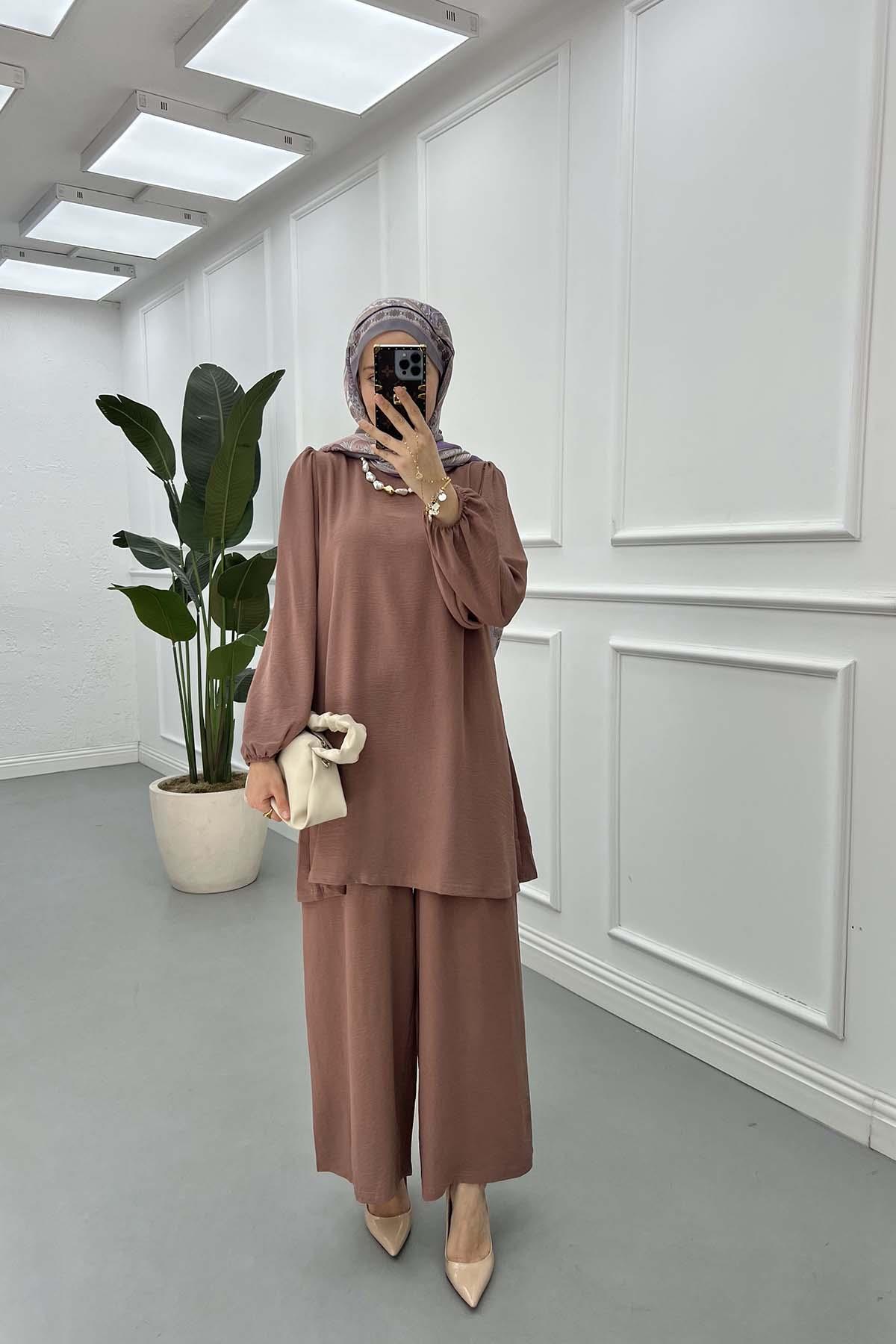 Tunik Takım Gül Kurusu