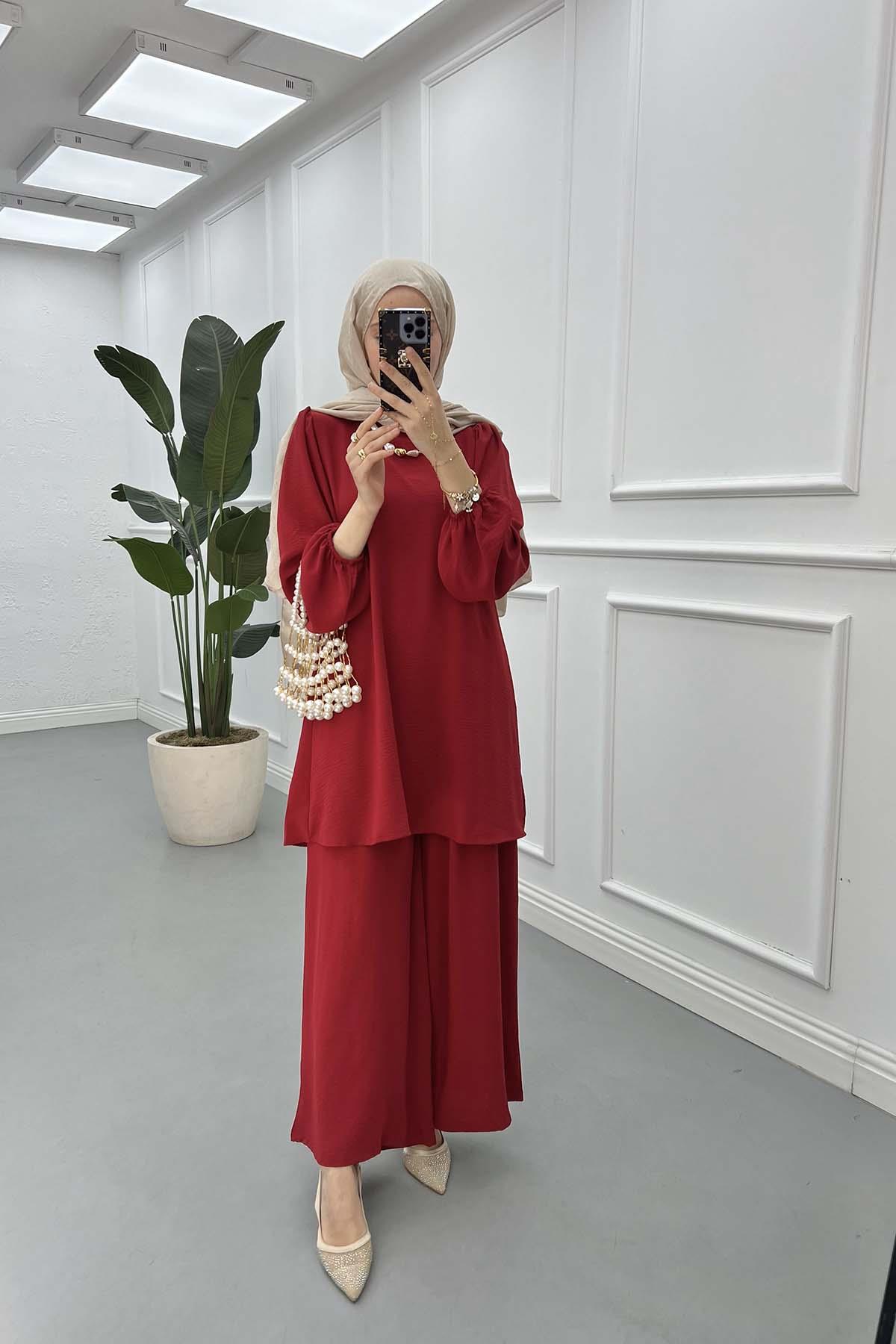 Tunik Takım Kırmızı