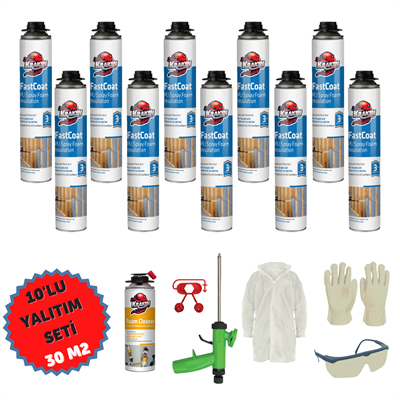 Kraken Poliüretan Köpük 10lu Yalıtım Seti