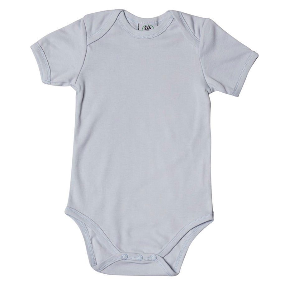 Mavi Kısa Kollu Body