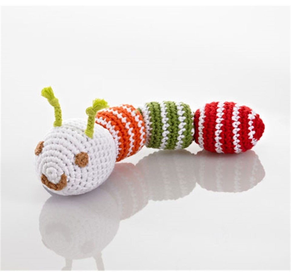 Pebble Tırtıl Çıngırak Kırmızı